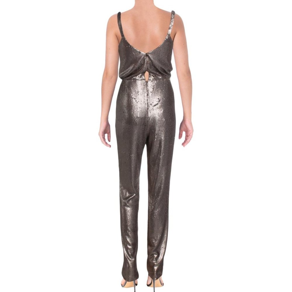 DRESS THE POPULATION LEIGH SEQUINED JUMPSUIT 2292 - Picture 2 of 14